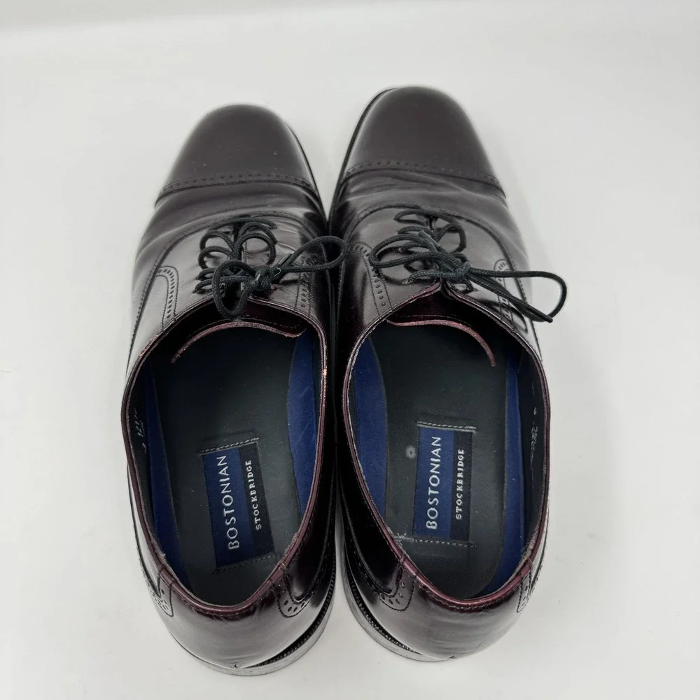 Bostonian Stockbridge Shoes Mens‎ Size 11 Oxford Dress Formal Leather Lace Up